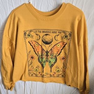 Zoe + Liv Mustard Sweatshirt